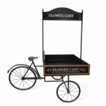 Metalinis karkasinis stovas / dviratis - juodas