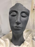 Keramikinė vaza "GALVA'pilka