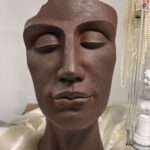 Keramikinė vaza "GALVA' ruda