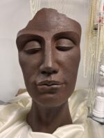 Keramikinė vaza "GALVA' ruda