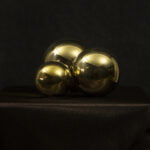 Auksiniai rutuliai - 15cm - 3954