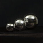 Sidabriniai rutuliai - 6cm - 4626