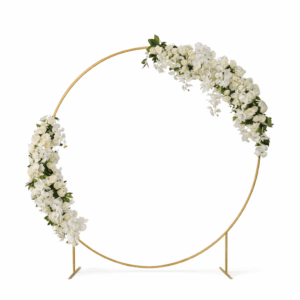 Metalinė arka – Auksinė, skersmuo 180 cm – kodas 7180