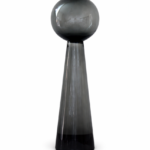 Juoda stiklo vaza - Didelė - 14170