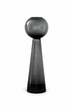 Juoda stiklo vaza - Didelė - 14170