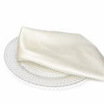 Kreminės atlasine servetėlės - 5098