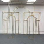 Metalinė arka - Maža - Auksinė