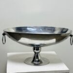 Sidabrinis vaisių indas -