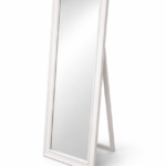 Veidrodis baltas- 11504