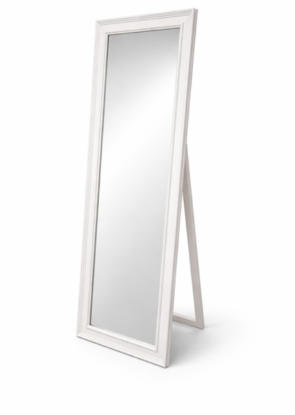 Veidrodis baltas- 11504