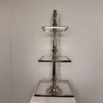 Sidabrinė/Stiklinė desertinė -