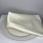 Kreminės atlasine servetėlės - 5098