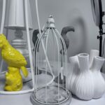 Žvakidė "Narvelis" - pilkas 794