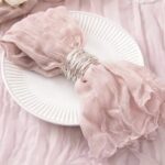 Rožinės   servetėlės - 5098