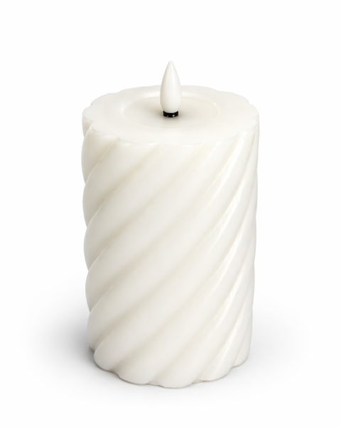Dirbtinė žvakė balta nuoma