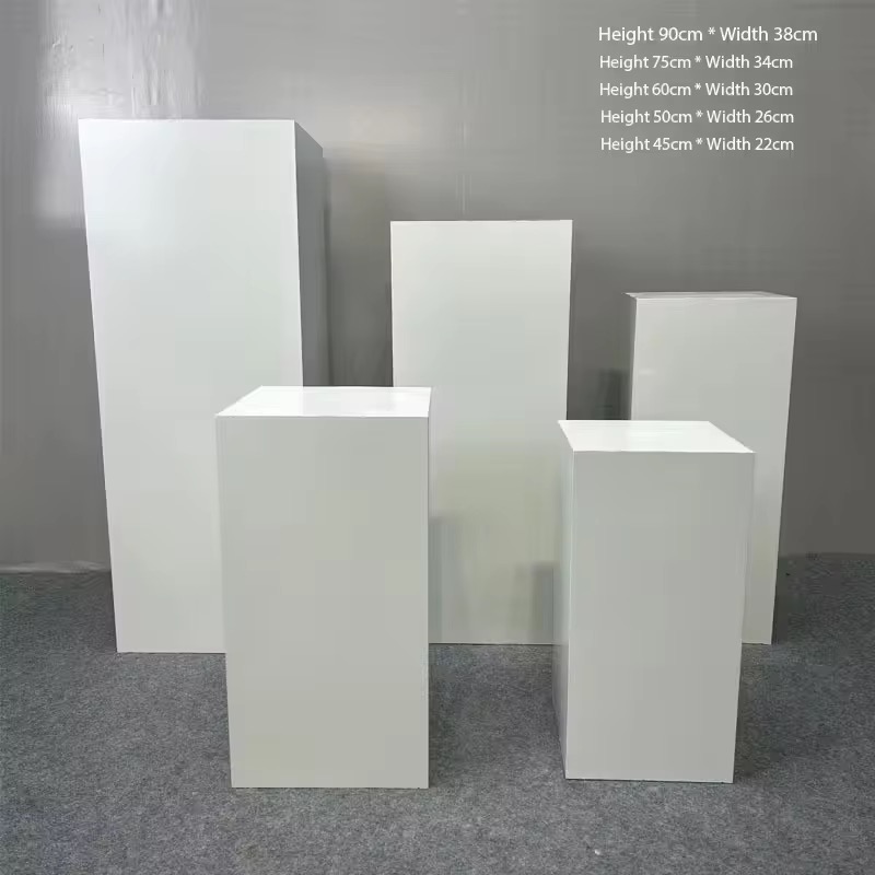 IMG_3353 Baltas Stovas/kolona - kvadratas 75cm - Image 1