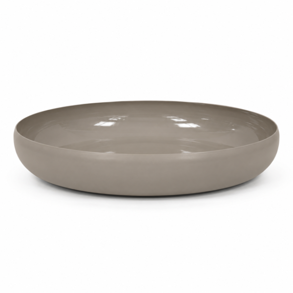 Padėklas – Pilkas aukštis 7 cm, skersmuo 36 cm – 10143 kodas